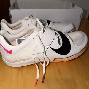 Nike Air Zoom LJ Elite Long Jump Track Spikes CT0079-101 Men's Size 12 NEW